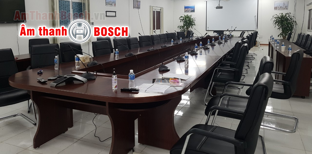 Lắp đặt phòng họp trực tuyến Bosch CCS-900