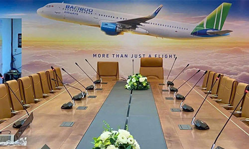 Hệ thống hội nghị không dây Bosch Dicentis : Bamboo Airways