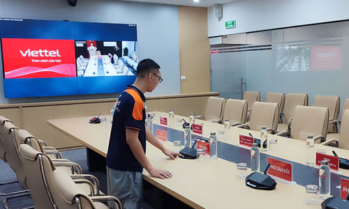 Âm thanh hội nghị Bosch Dicentis & Camera họp trực tuyến Lumens : Công ty DVKH VIETTEL