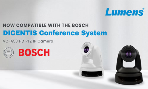 Bosch DICENTIS  tương thích camera Lumens VC-A53