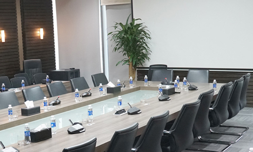 Hệ thống micro hội nghị Bosch Dicentis : Phòng họp thông minh tại TASECO 