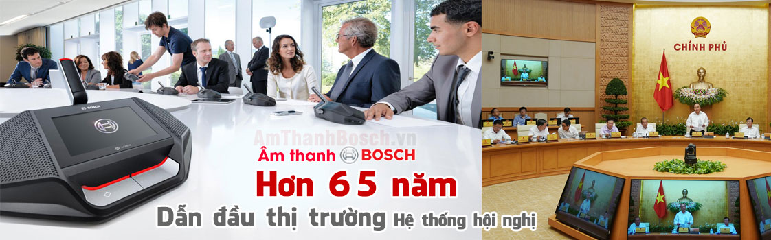 Hãng âm thanh Bosch hội thảo hội nghị