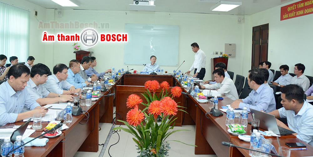 Hệ thống hội nghị hội thảo âm thanh phòng họp Bosch CCS900