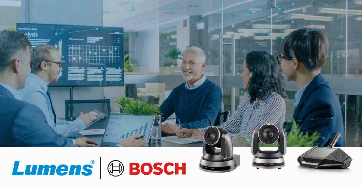tích hợp Lumens & Bosch về các giải pháp hội nghị chuyên nghiệp  tích hợp Lumens & Bosch về các giải pháp hội nghị chuyên nghiệp