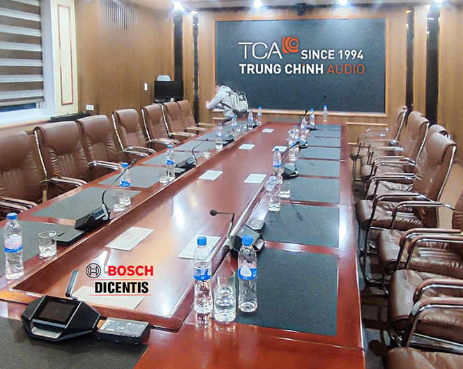 Lắp đặt hệ thống Bosch DICENTIS không dây