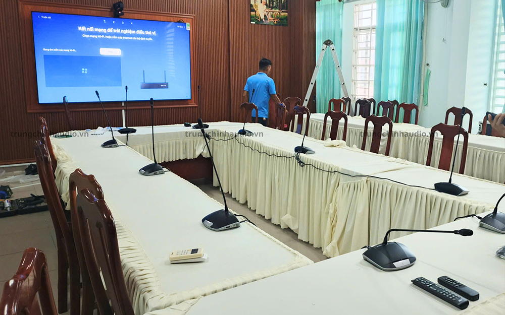 Cấu hình hệ thống lắp đặt tại UBND xã Đại Phước